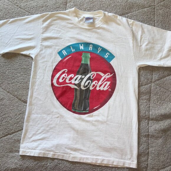 🥤Vintage "Always Coca-Cola" 90s T-Shirt – Large - Picture 4 of 4